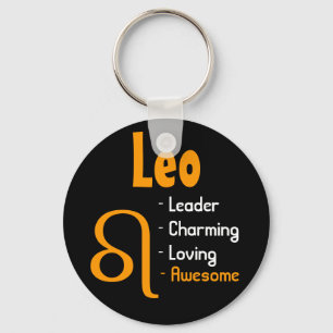 Leo Key Ring