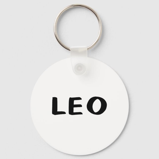 Leo Key Ring (Front)