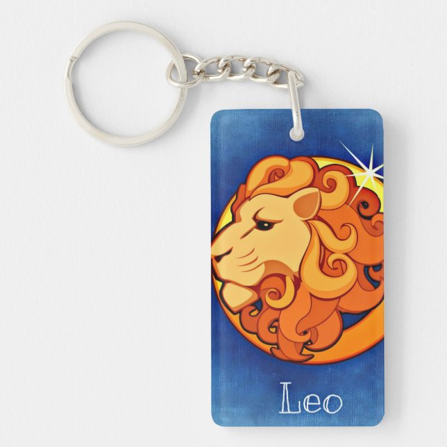 Leo Key Ring (Front)