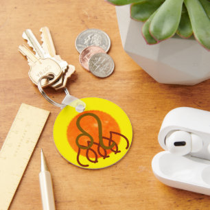 Leo Key Ring