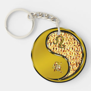 Leo Key Ring