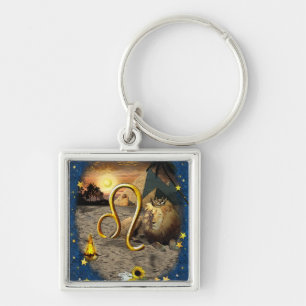 Leo Key Ring