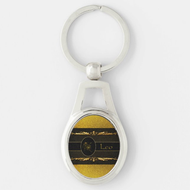 Leo Key Ring (Front)