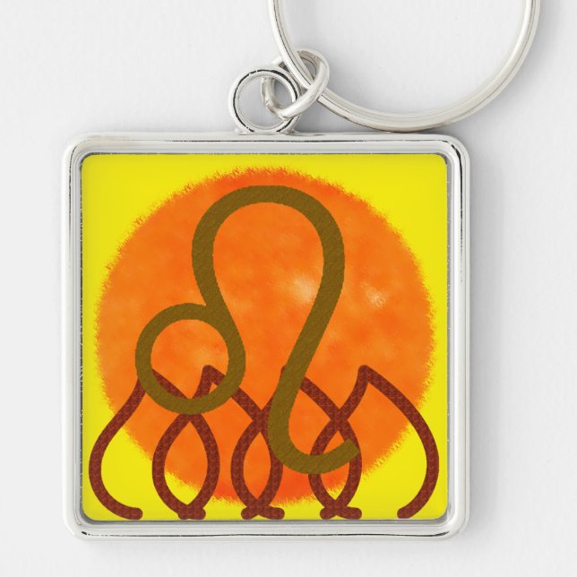 Leo Keychain (Front)