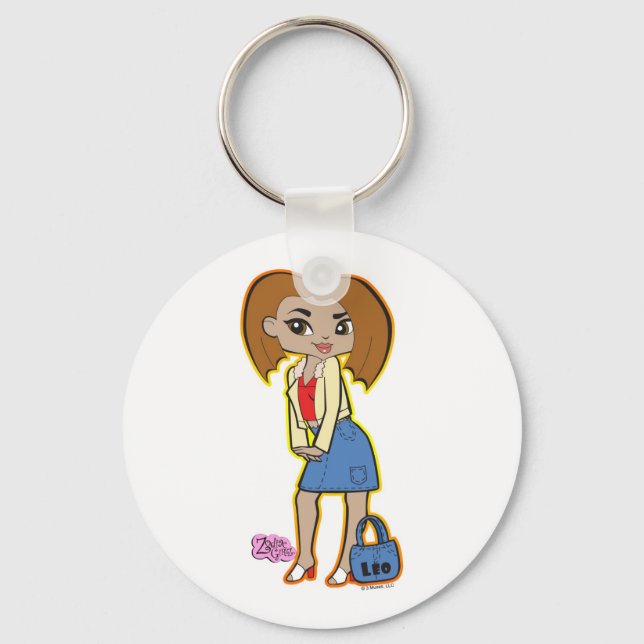 Leo Keychain (Front)