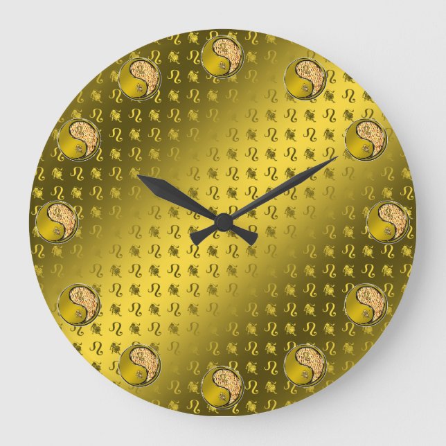 Leo Large Clock (Front)