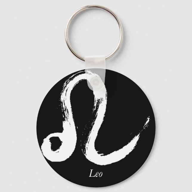 Leo, Leo Key Ring (Front)
