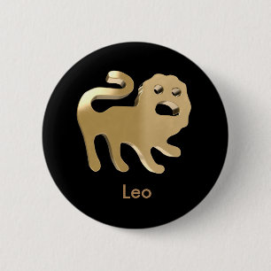 Leo, Leone 6 Cm Round Badge