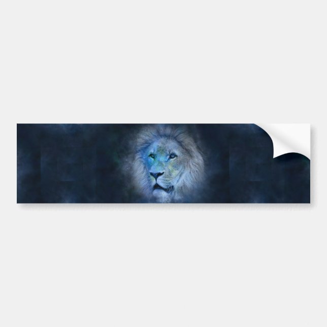 leo lion bumper sticker (Front)