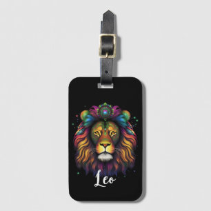 Leo Lion Luggage Tag
