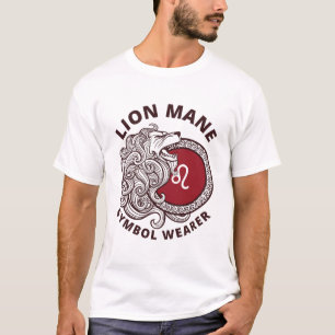 Leo : lion mane symbol wearer T-Shirt