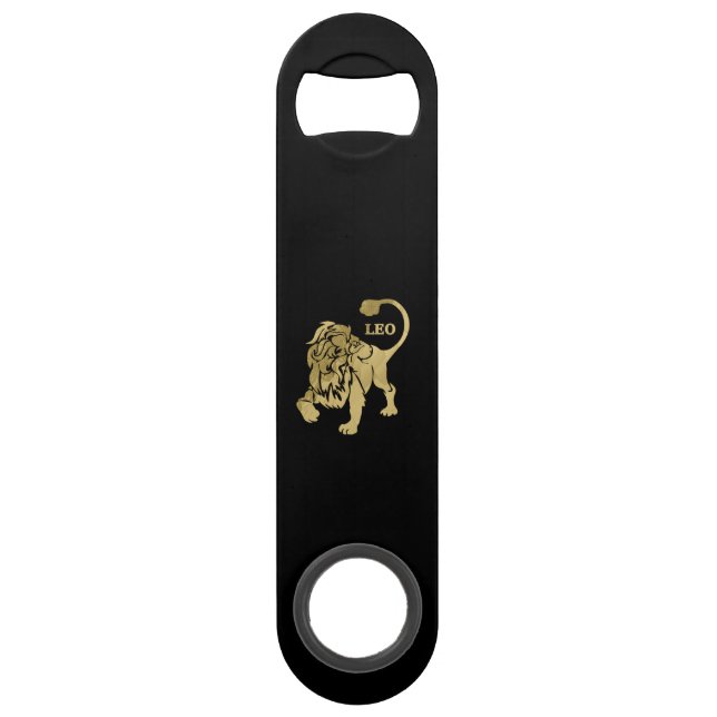 Leo Lion Zodiac Black (Front)