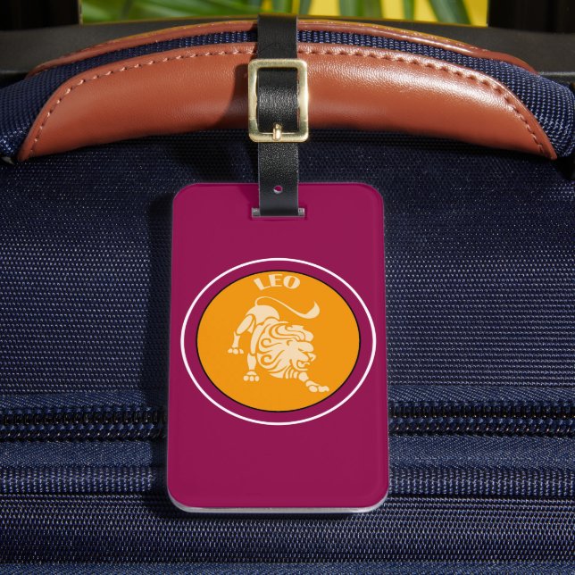 Leo Luggage Tag  (Front Insitu 2)