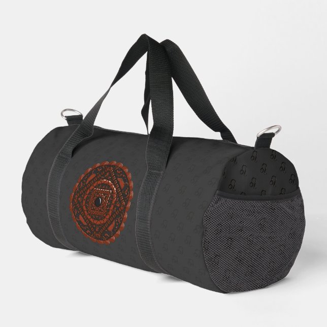 Leo Mandala  Duffle Bag (Right Corner)
