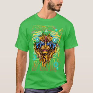 Leo Mechanical Lion Horoscope Zodiac Sign T-Shirt