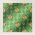 Leo & Metal Dog Jigsaw Puzzle<br><div class="desc">For those born under the sign of Leo in the Year of the Metal Dog.</div>