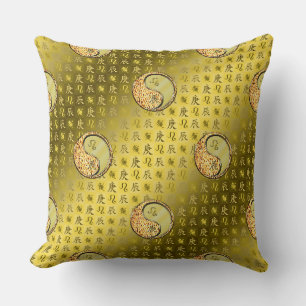 Leo & Metal Dragon Cushion