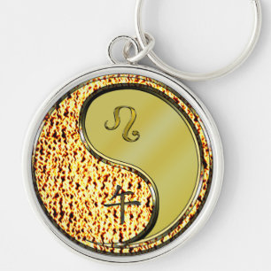 Leo & Metal Horse Key Ring