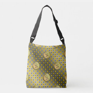 Leo & Metal Rabbit Throw Pillow Crossbody Bag
