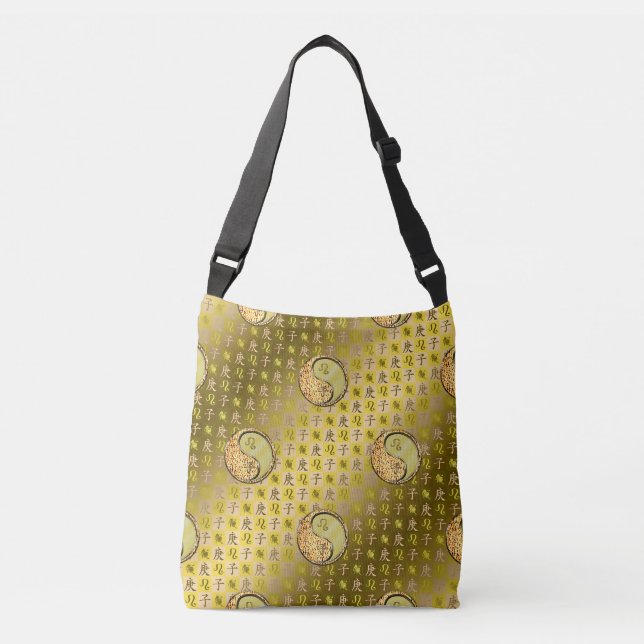 Leo & Metal Rat Crossbody Bag (Front)