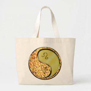 Leo & Metal Rat Large Tote Bag