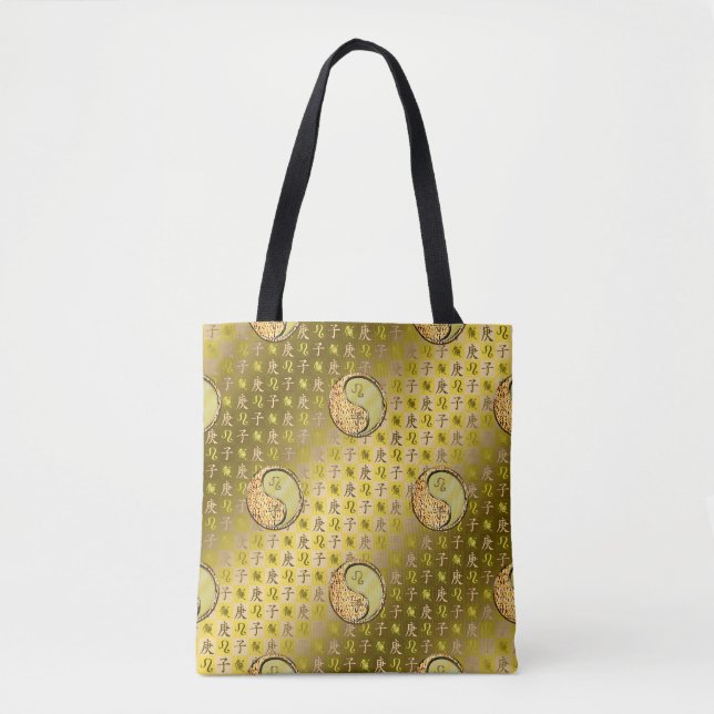 Leo & Metal Rat Tote Bag (Front)