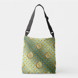 Leo & Metal Snake Crossbody Bag