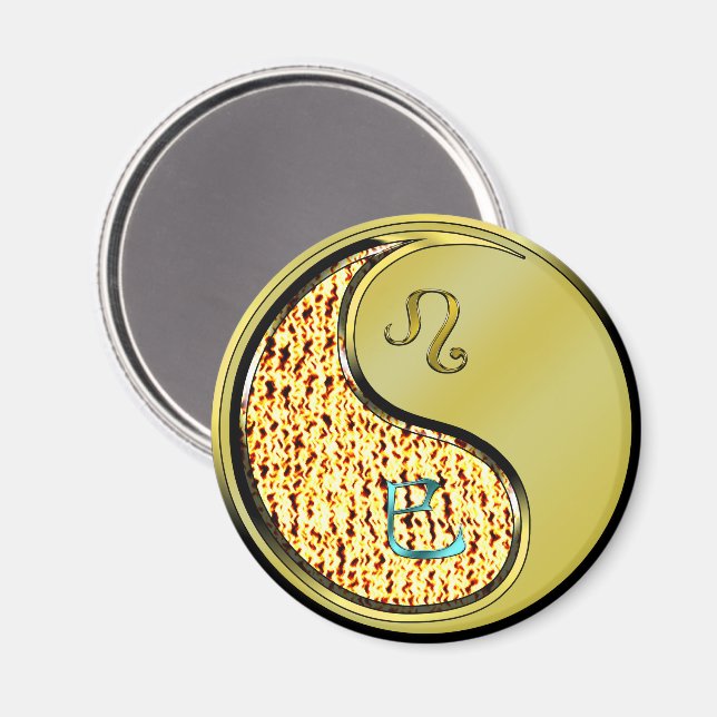 Leo & Metal Snake Magnet (Front/Back)