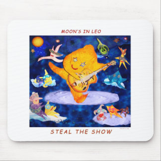 LEO MOON MOUSE PAD