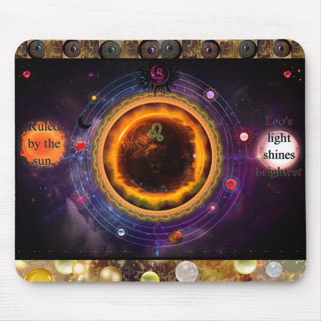 Leo mousepad (Front)