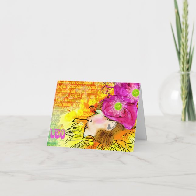 Leo notecards (Front)