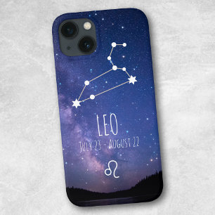 Leo Personalised Zodiac Constellation iPhone 13 Case