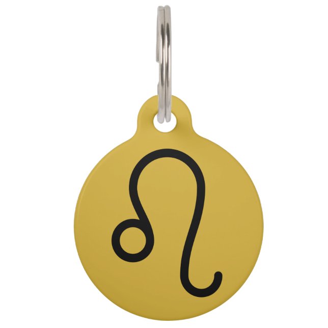 Leo Pet ID Tag (Front)