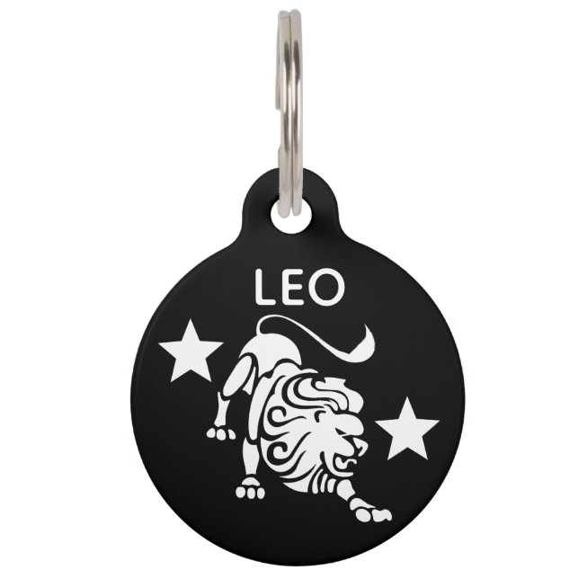 Leo Pet Tag (Front)