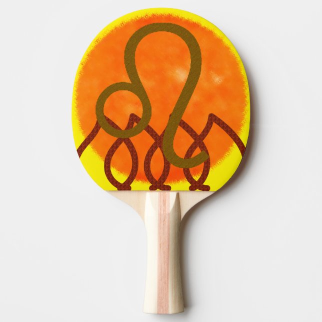 Leo Ping Pong Paddle (Front)