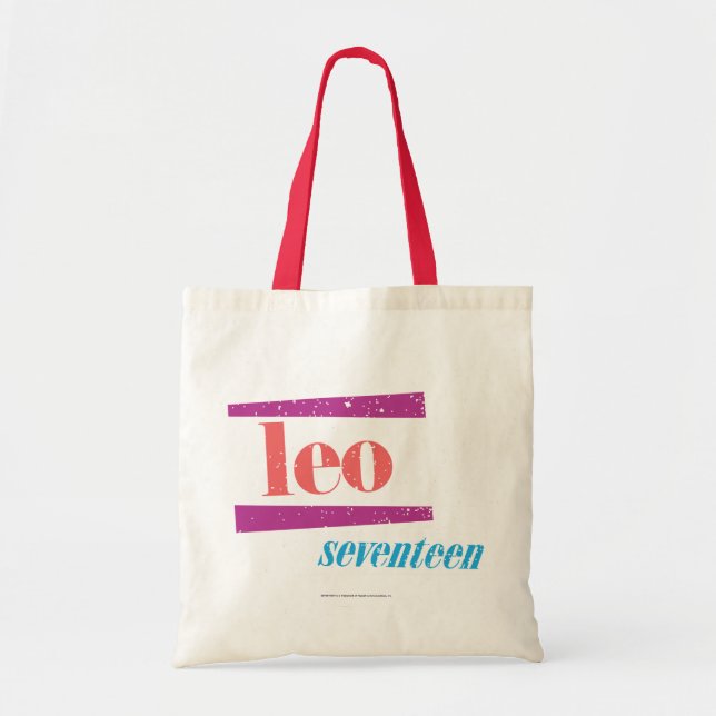 Leo Pink Tote Bag (Front)