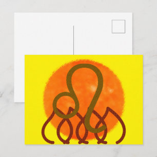Leo Postcard