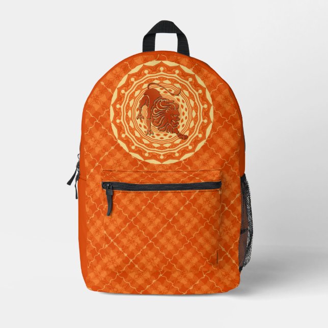 Leo Print Cut Sew Bag (Front)