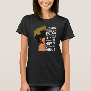 Leo Queen  For Women Astrology Zodiac  Girls Leo   T-Shirt