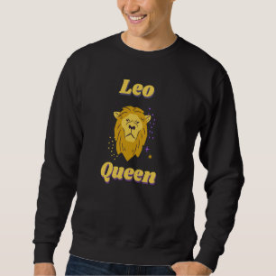 Leo Queen Zodiac Horoscope Lion Sweatshirt