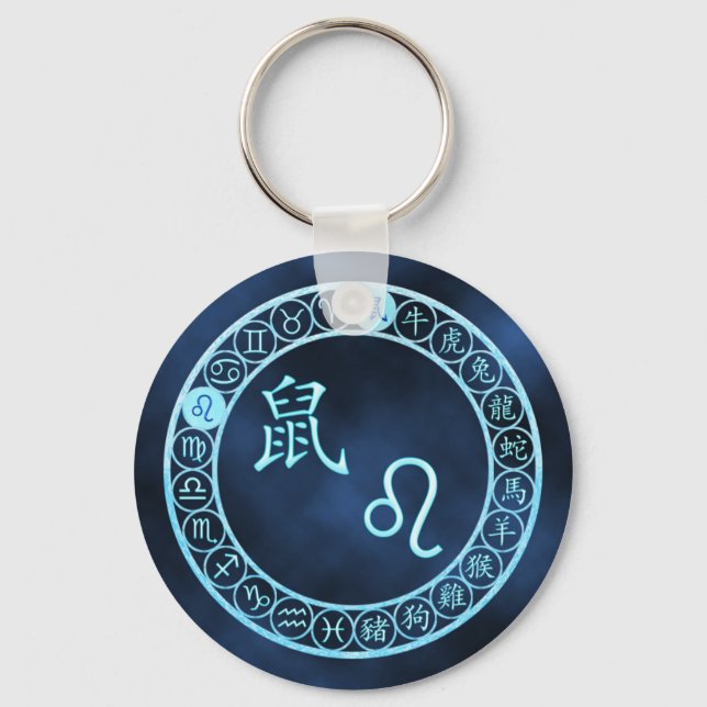 Leo/Rat Key Ring (Front)