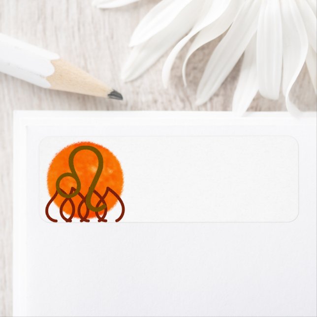 Leo Return Address Label (Insitu)