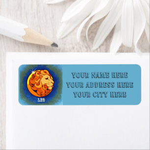 Leo Return Address Label