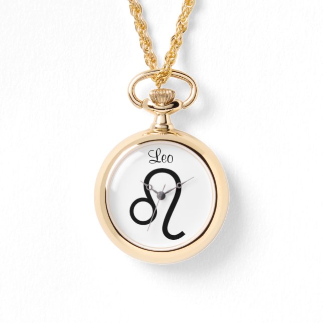 Leo Sign of the Zodiac. Ladies Watches. Watch (Front)