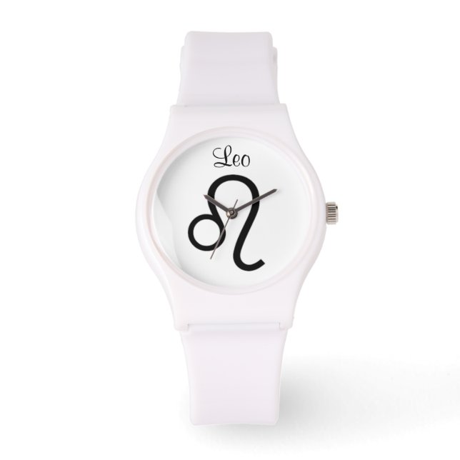 Leo Sign of the Zodiac. Ladies Watches. Watch (Front)