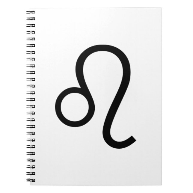 Leo Spiral Notebook (Front)