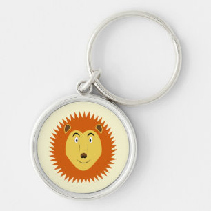 Leo Star Sign Lion Birthday Key Ring