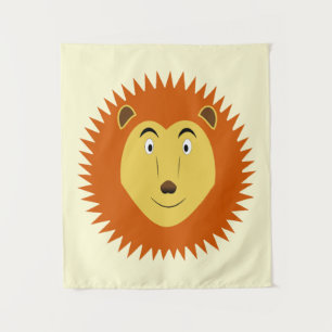Leo Star Sign Lion Birthday Tapestry