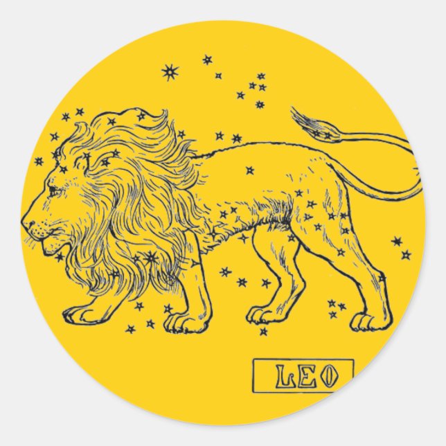 Leo Sticker (Front)