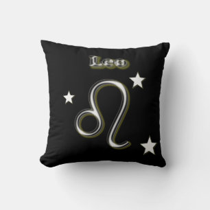 Leo symbol cushion